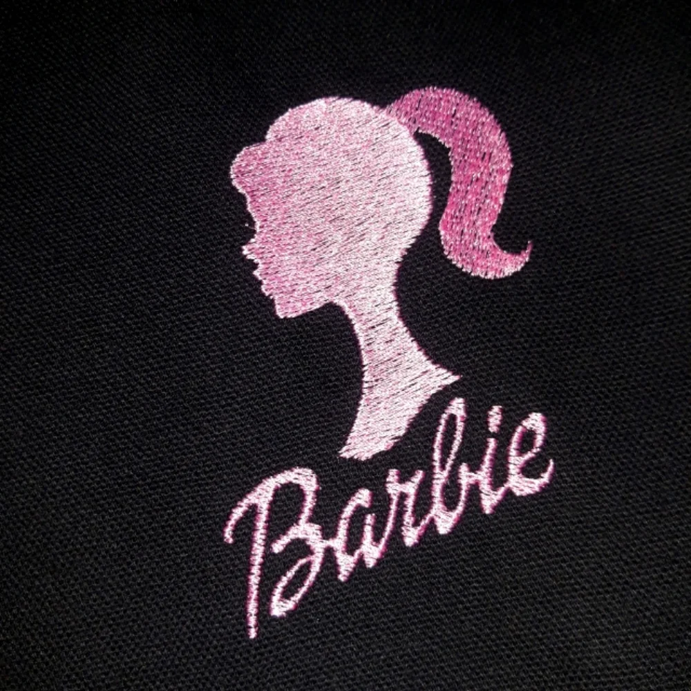 (New) Barbie Embroidered Canvas Tote